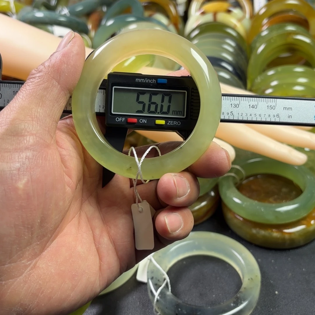 蛇纹石玉合金手镯