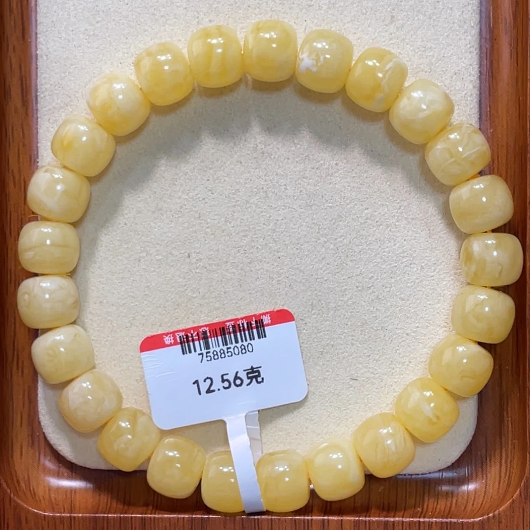 蜜蜡手链未镶嵌蜜蜡