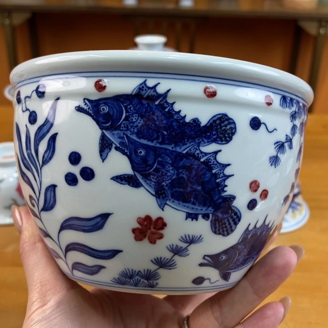 手绘现代茶具非古董