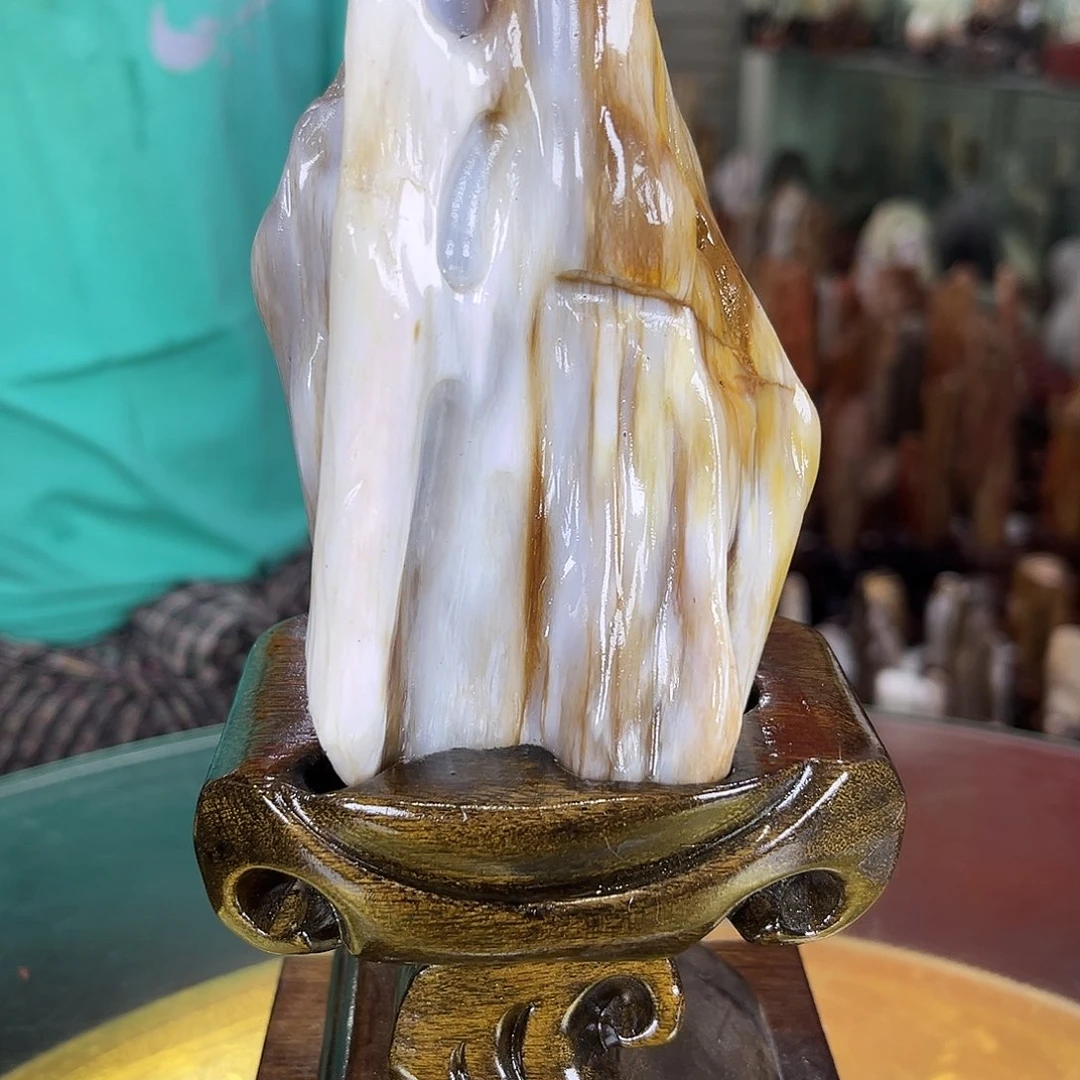 硅化玉珠宝奇石未镶嵌