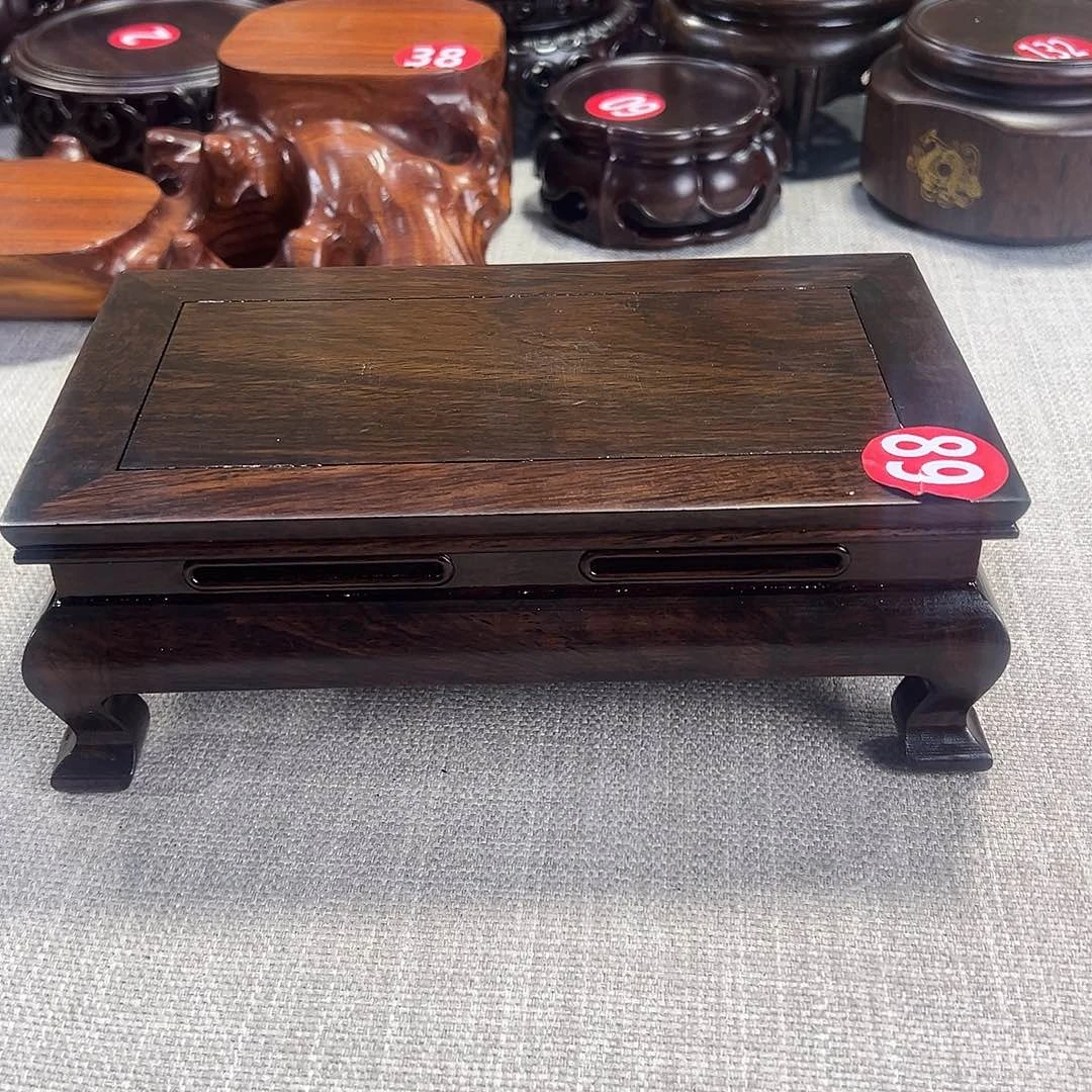 红木底座精雕工艺品