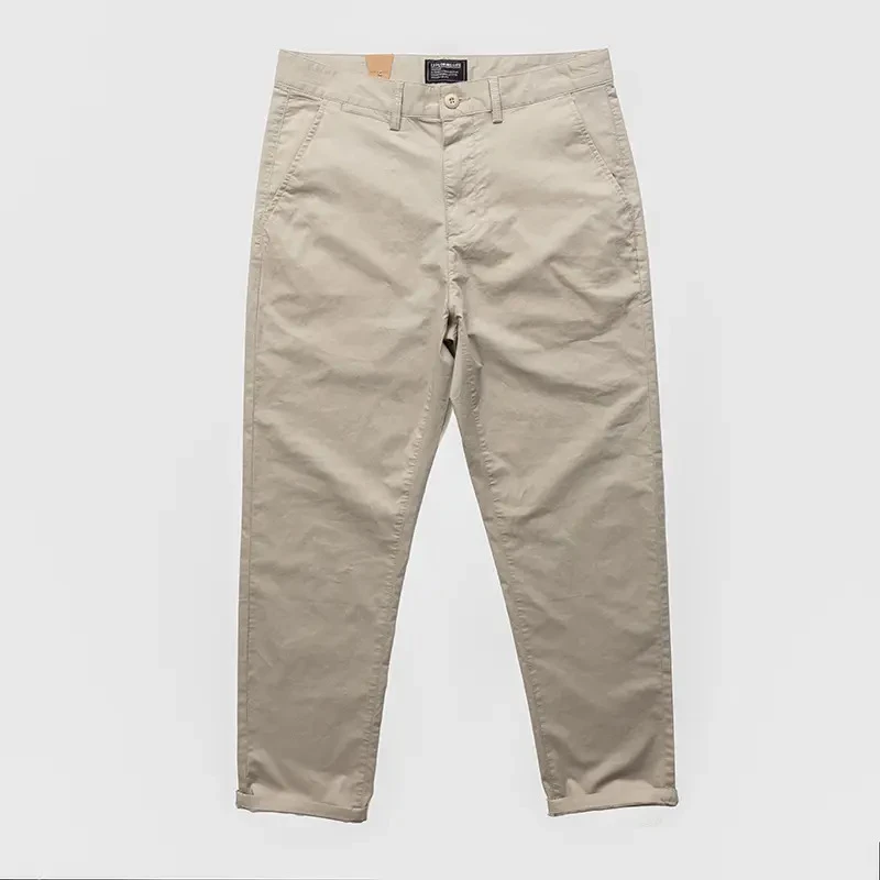 秋冬多色直筒休闲裤男透气吸汗户外长裤高端轻奢百搭基础款弹力