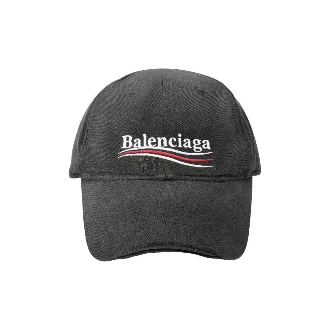 全新未使用 Balenciaga/巴黎世家 /七七/可乐刺绣棒球帽