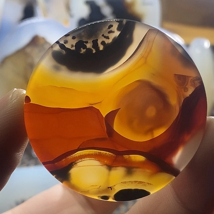 未镶嵌颈饰玛瑙/玉髓用****8