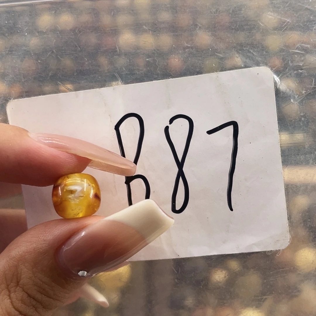 吃***妹琥珀未镶嵌裸石10x9福利