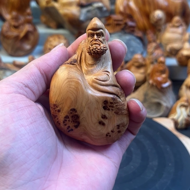 柏木太行崖柏手工雕刻