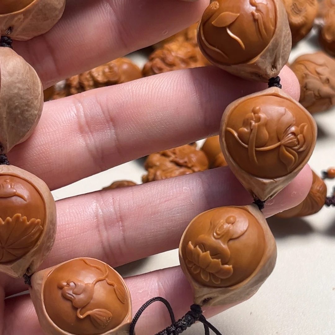 橄榄核吊坠石**_包衣无相佛