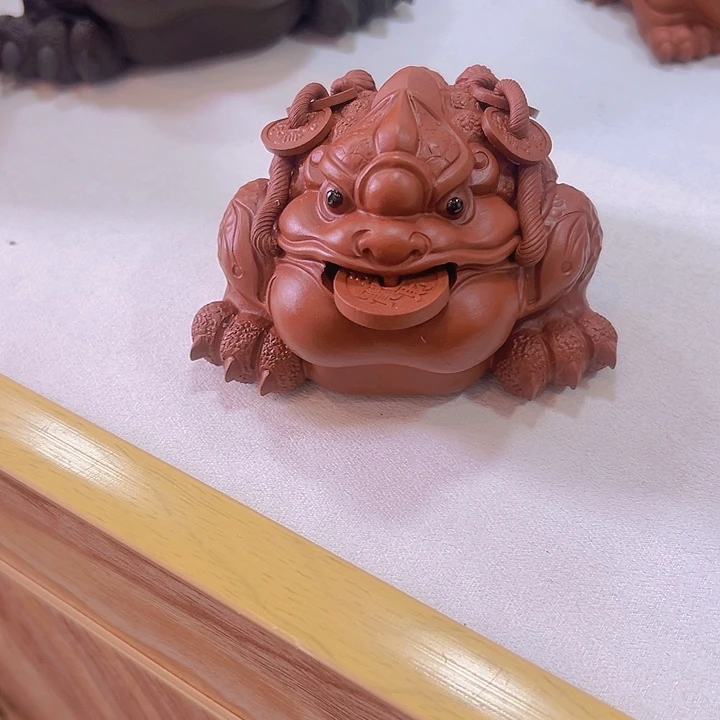 紫砂茶宠飞*紫砂茶宠小号将军遍