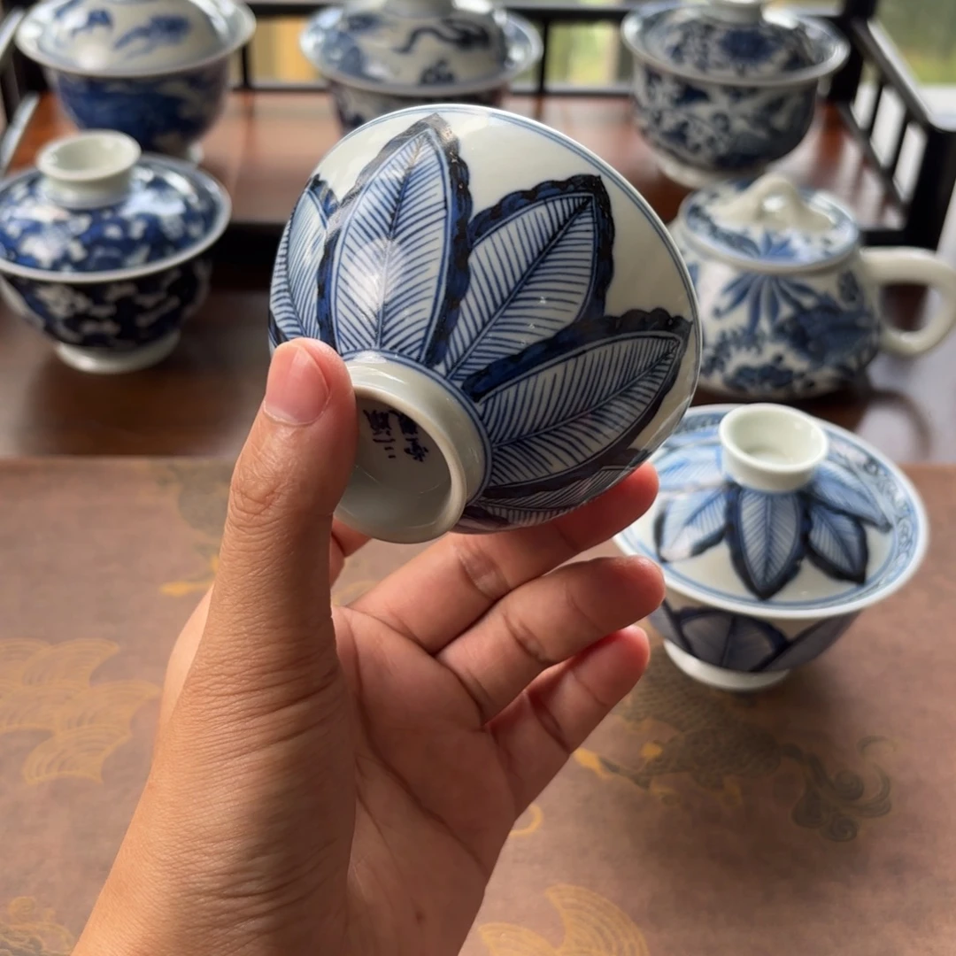 摆件景德镇手绘茶器