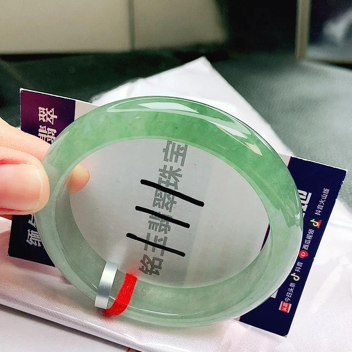 翡翠未镶嵌手镯缅甸天然a货翡翠手镯