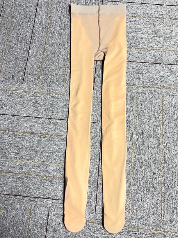 453/自然肉色加绒打底连裤袜/欧盼全品