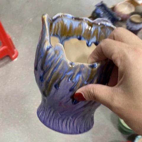 陶瓷Q293紫圆112233333