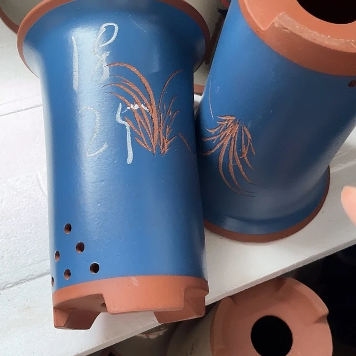 紫砂花盆紫砂兰花盆