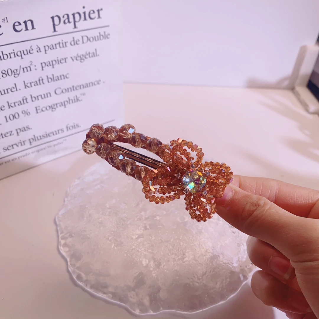 A8730紫莹轻奢发饰《鸭夹》