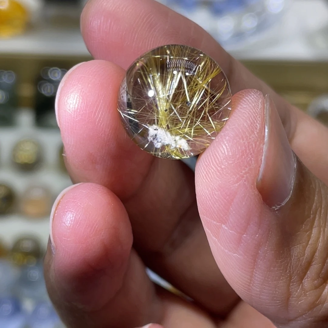 水晶未镶嵌珠宝半成品