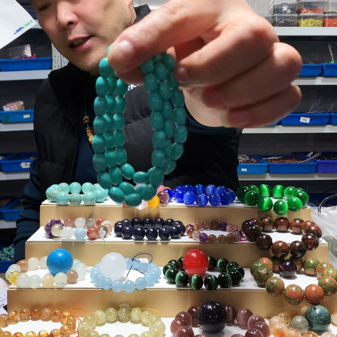 未镶嵌手串玛瑙/玉髓三条手链