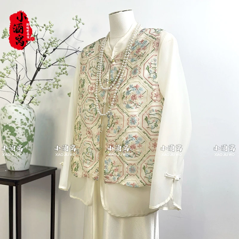 [月颜] 小酒窝新国风 新中式刺绣国风马甲-57