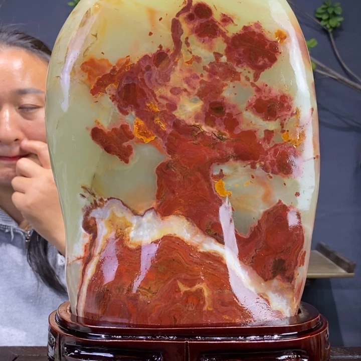 石材精品古青石摆件