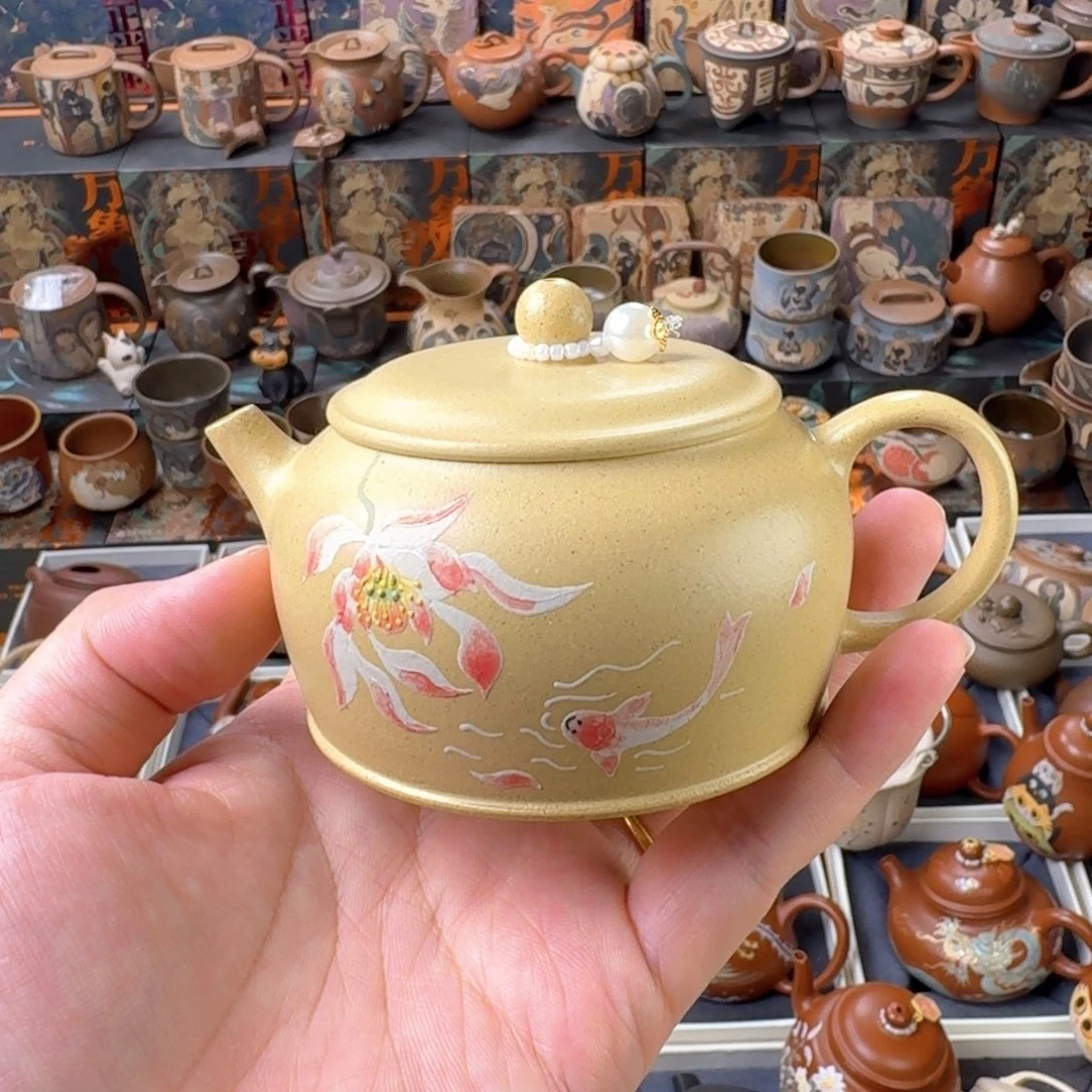 茶杯紫砂150ml原矿精工半手