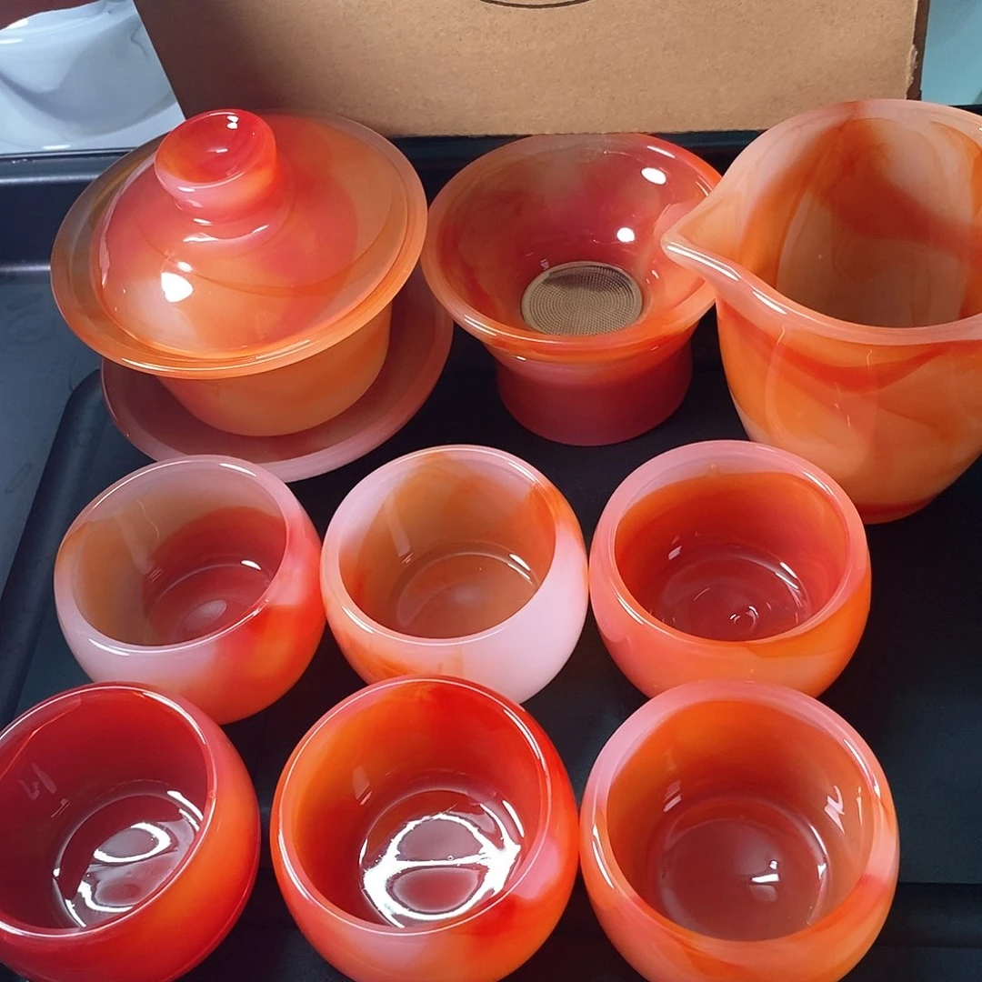 高端琉璃茶具系列