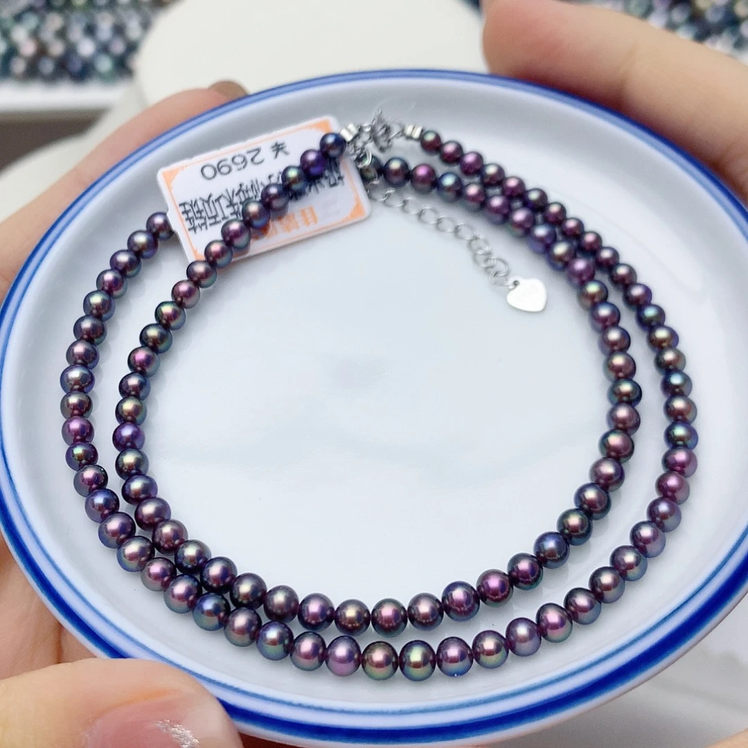 未镶嵌淡水珍珠颈饰W13