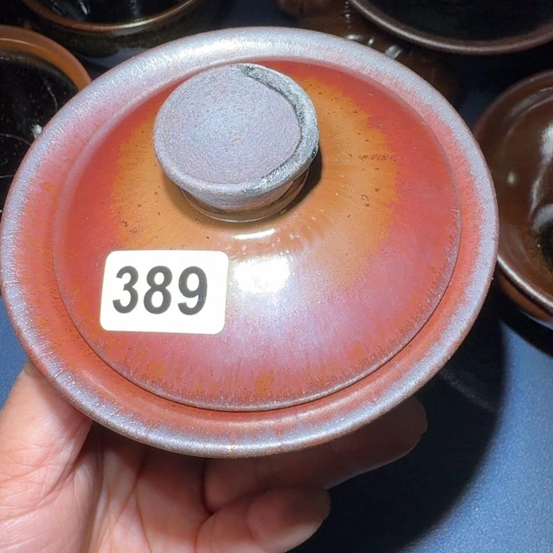 小雨茶盏，手工柴烧用****8