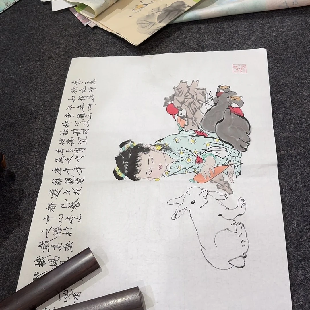 尚古里商贸 画心一张