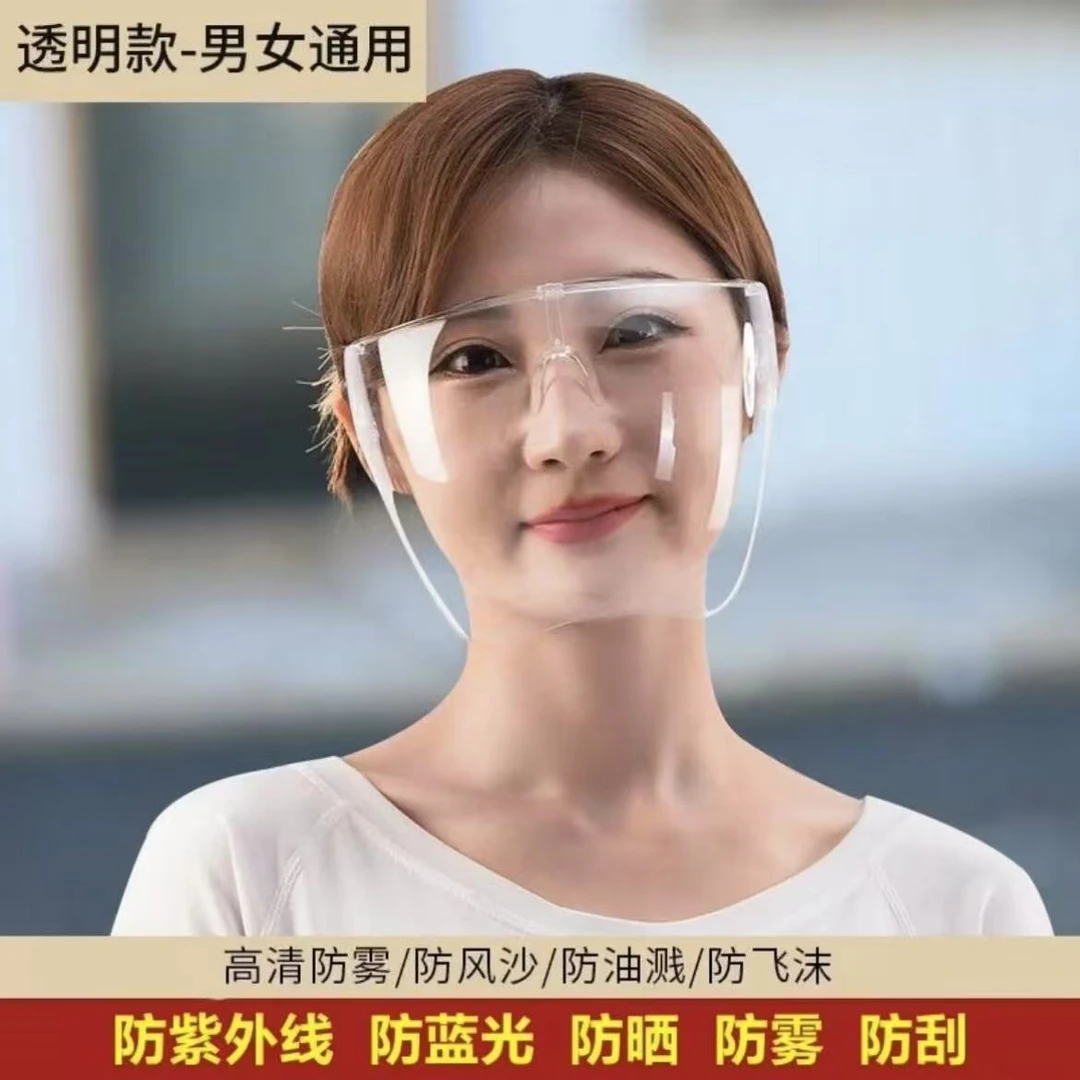 2506-028透明面罩防雾防风沙防尘