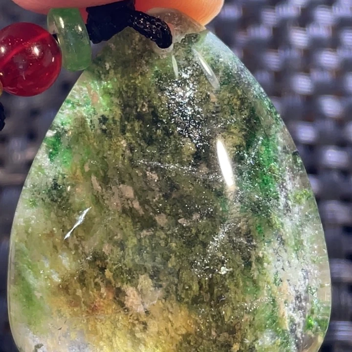 水晶吊坠(不含链)未镶嵌中****明