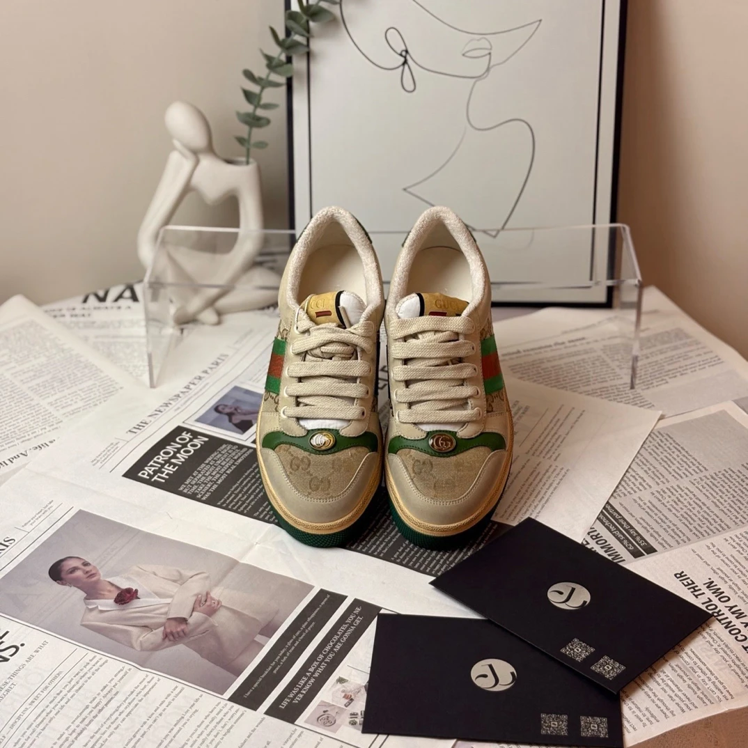 95新 GUCCI/古驰 脏脏鞋 35码/JW6547