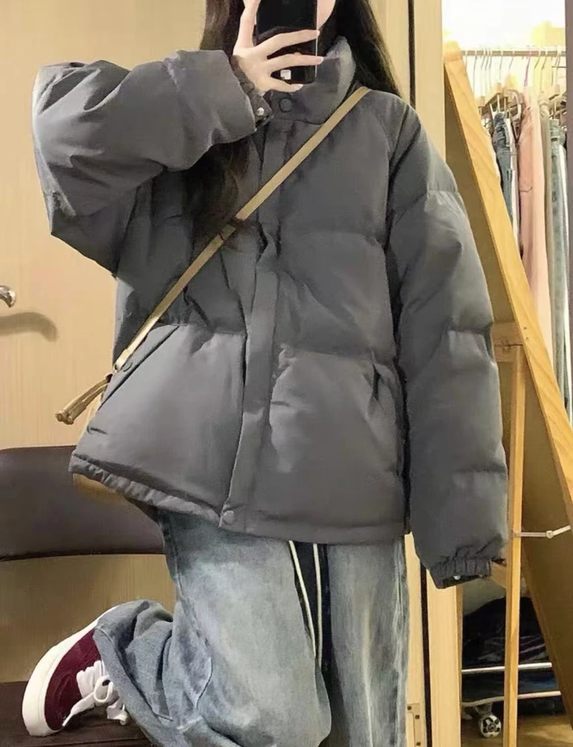 1041-1050秋冬厚外套 颗粒 棉服 大衣