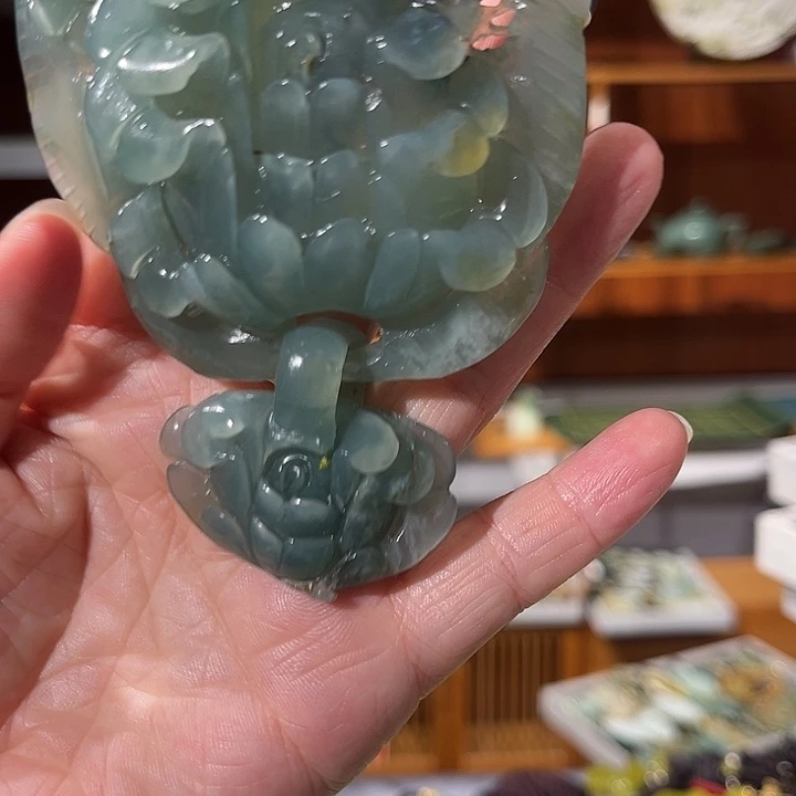 未镶嵌岫玉毛衣链