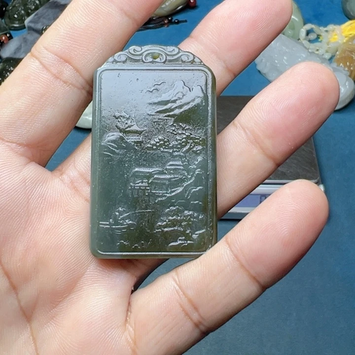 未镶嵌和田玉挂件