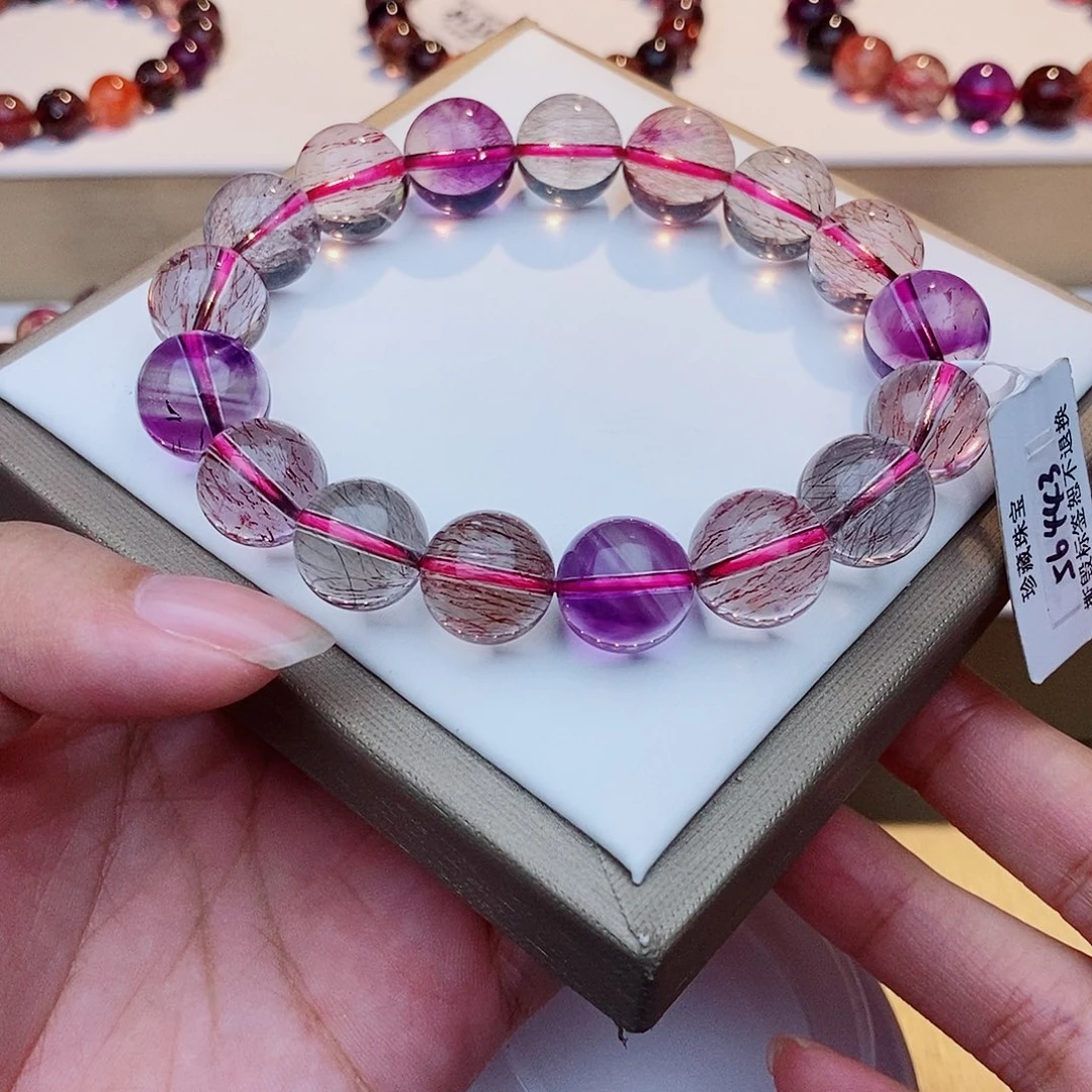 未镶嵌水晶手链彩超12+