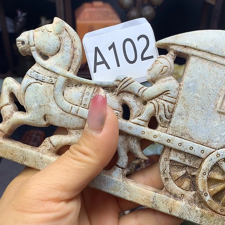 无***人和田玉未镶嵌颈饰