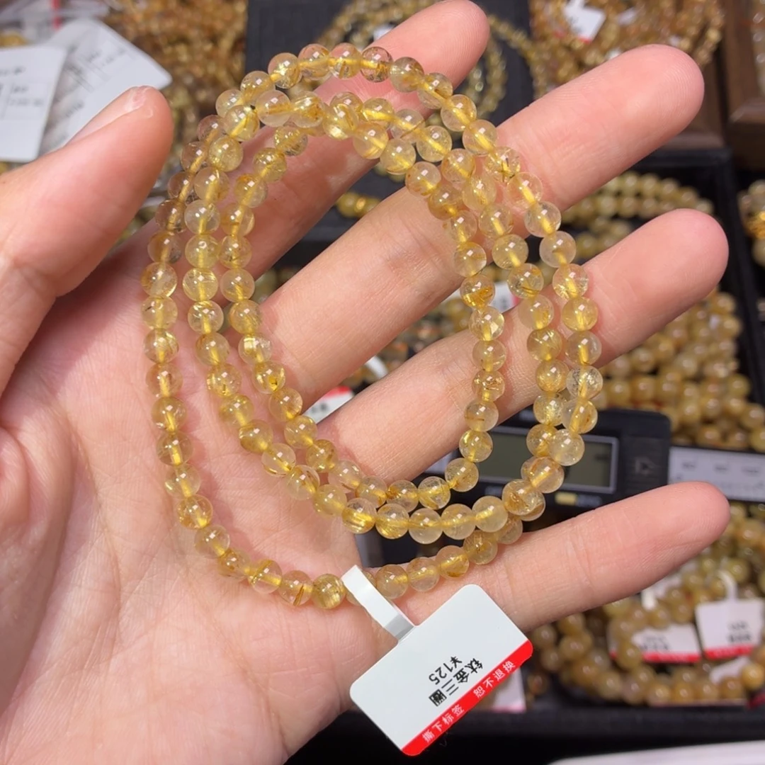 发晶未镶嵌手链卡5