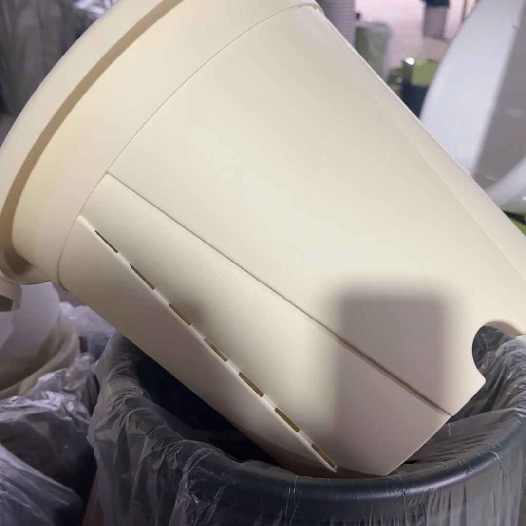 塑料青山控根6号米色6个带拖