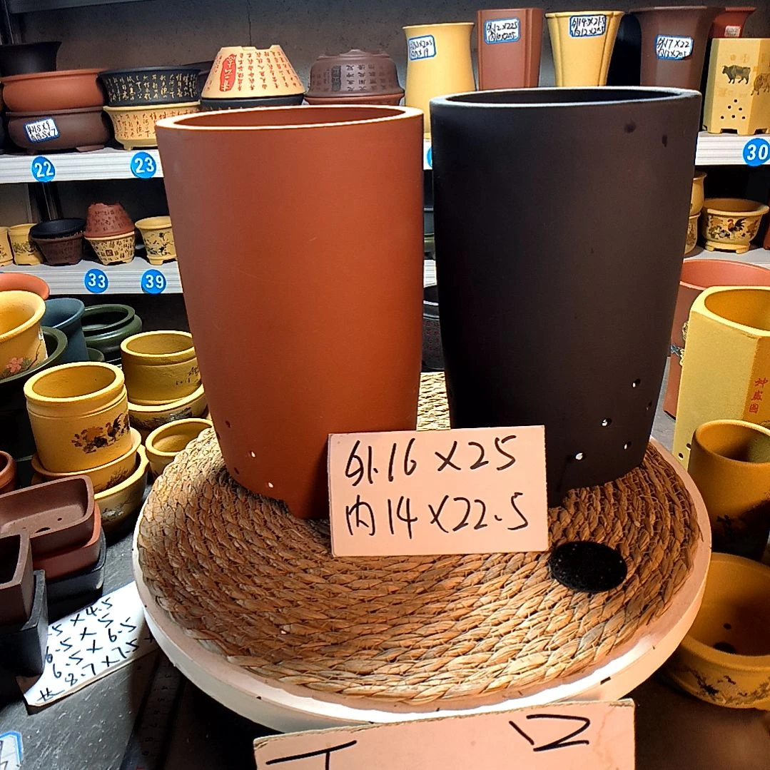 宜兴紫砂紫砂花盆花盆