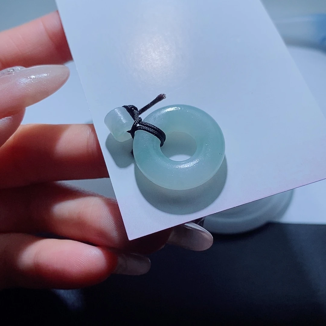 定制翡翠未镶嵌甜甜圈