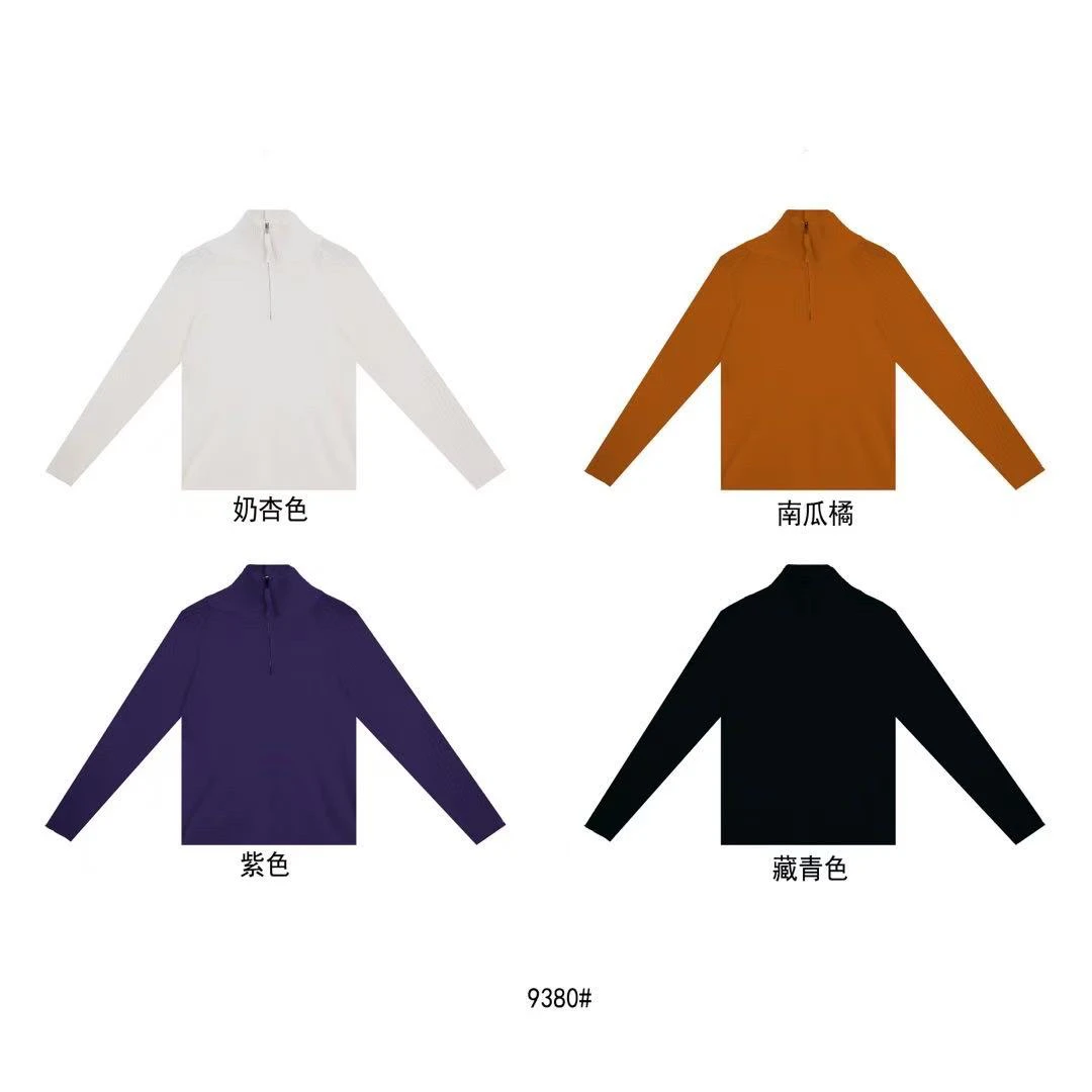 北上广#9380冬季福利高品质立领半拉链毛衣，衣长：59cm