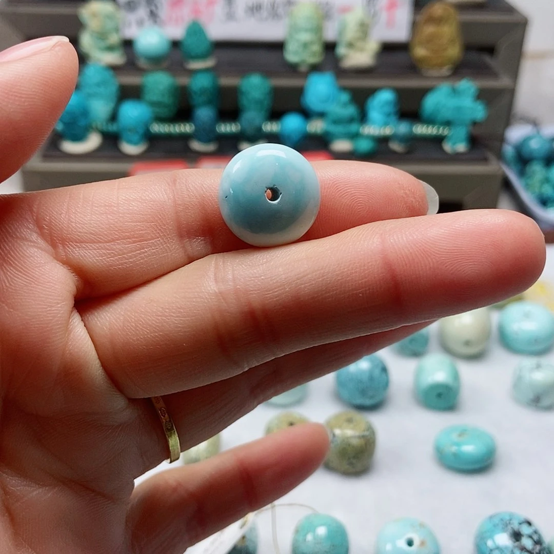 绿松石珠宝半成品未镶嵌