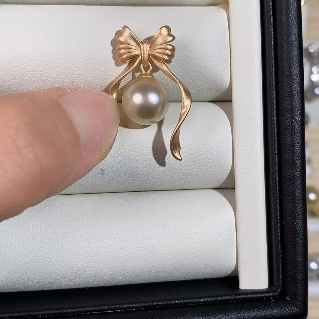 海水珍珠颈饰银S925镶嵌