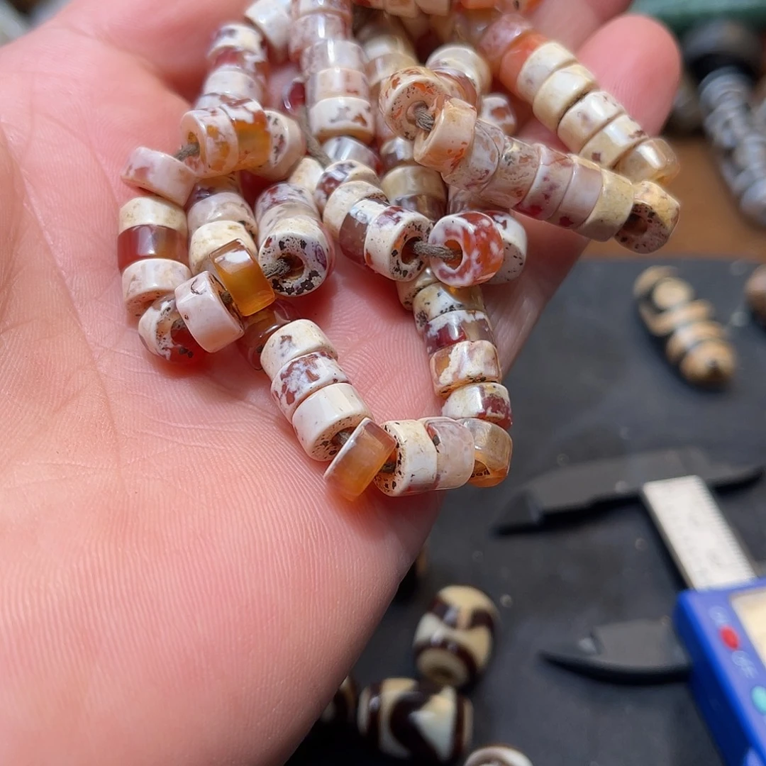 玛瑙/玉髓合金珠子