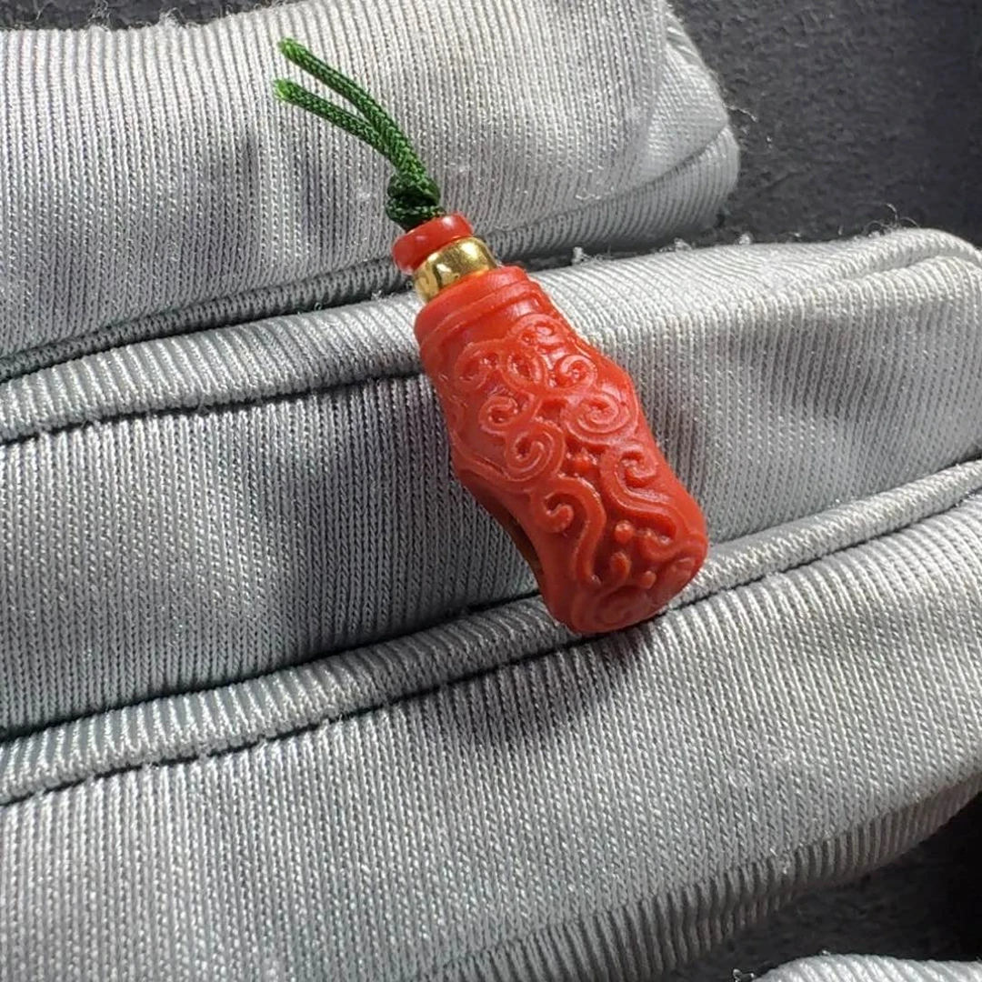 江***湖南红玛瑙未镶嵌三通