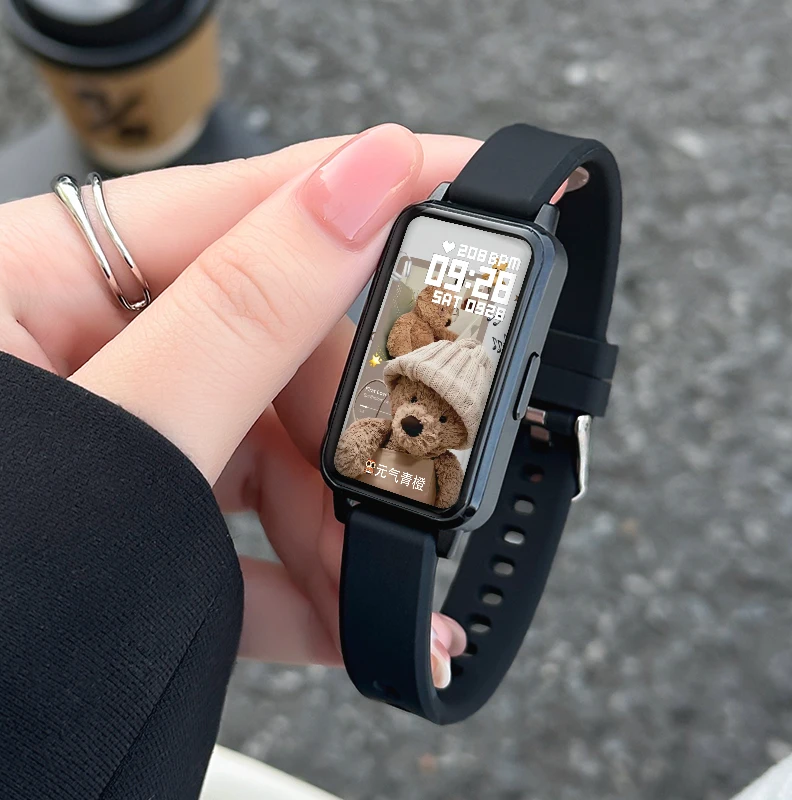智能运动手表简约智能提醒跑步新款2025防水电子手环男女通用