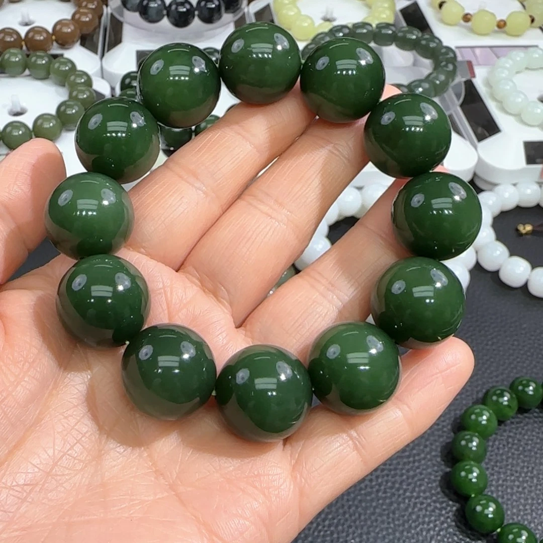 和田玉手链未镶嵌看**1