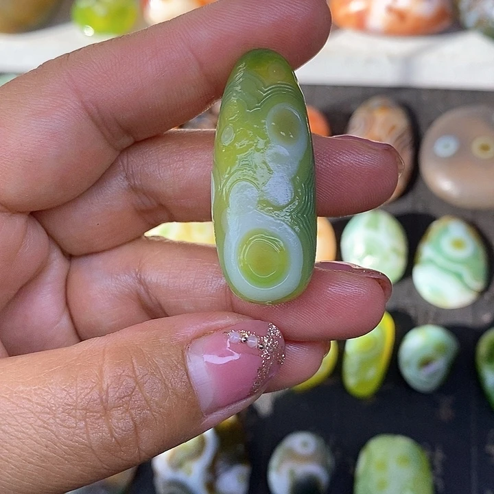 花眼玛瑙奇石饰品
