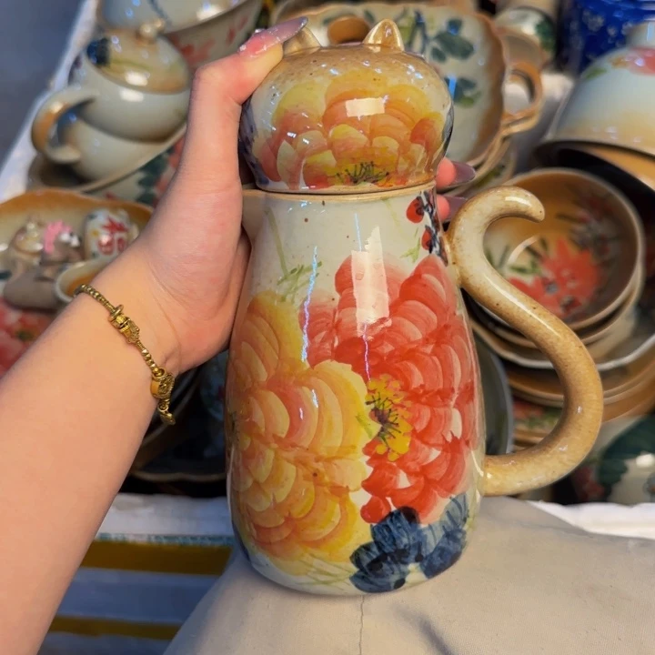 瓷片景德镇陶瓷手工手绘