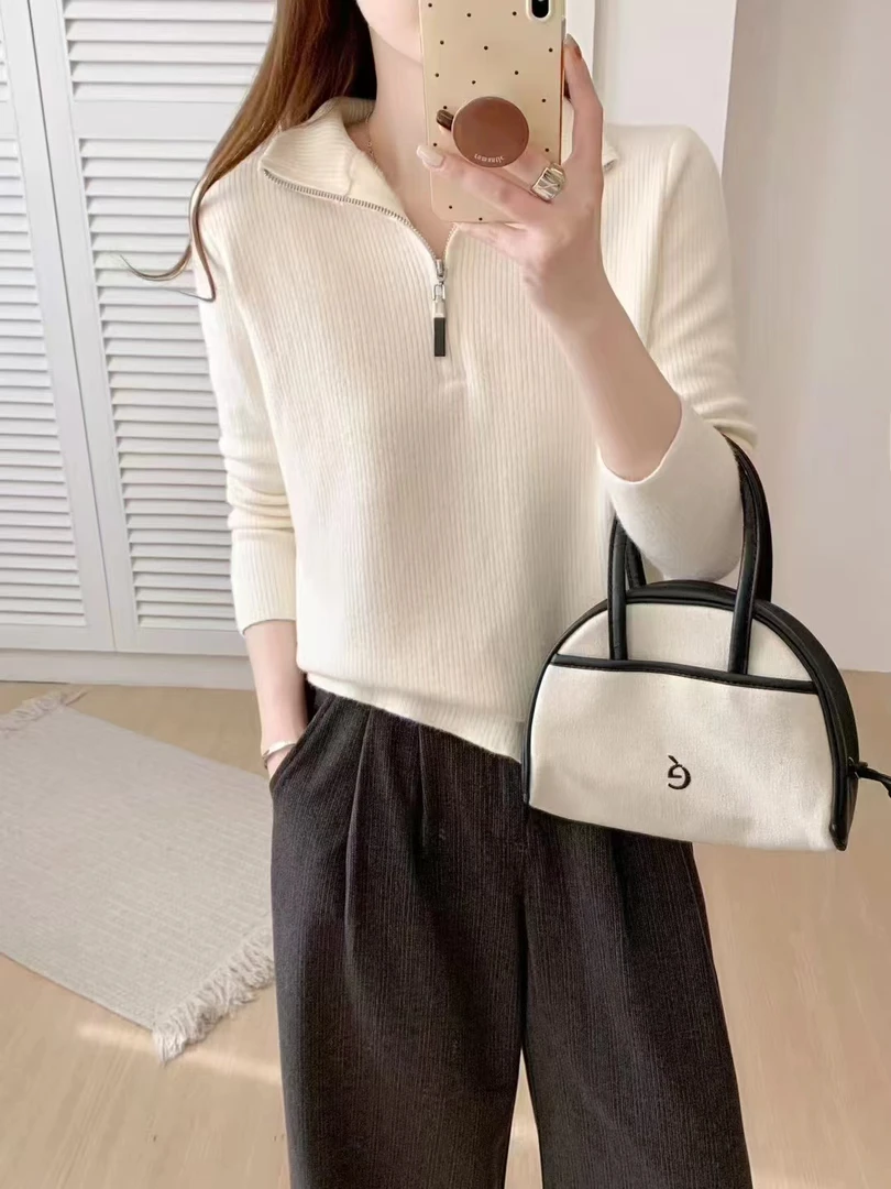 032-CQ新款加绒针织上衣（80-135）