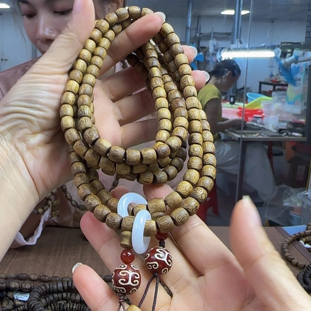 沉香手串多样性发货1条黄金软油黄棋老料999721